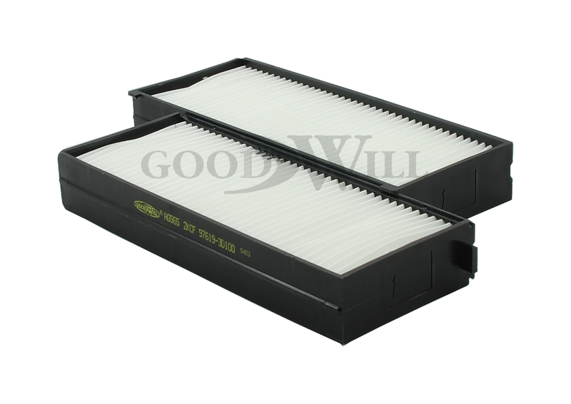 AG5652KCF Goodwill Фильтр салона (Hyundai/Kia) (SantaFe 03-05  Тагаз, Sonata 03-05   Тагаз) двойной Goodwill  AG5652KCF аналог 976193D000 / 976193D200