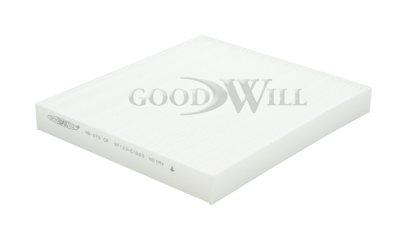 AG475CF Goodwill Фильтр салона (Hyundai/Kia) (SantaFe с18г, Sonata с 14г и др) Goodwill AG475CF аналог 97133C1000 / 97133G8000