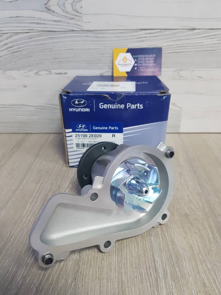 Водяной насос (помпа) (Hyundai/Kia) (ix35,Sp,Tucson,Creta 2л и др) (б/прокл) Hyundai ориг 251002E020 ан 251002E000 / 251002E005