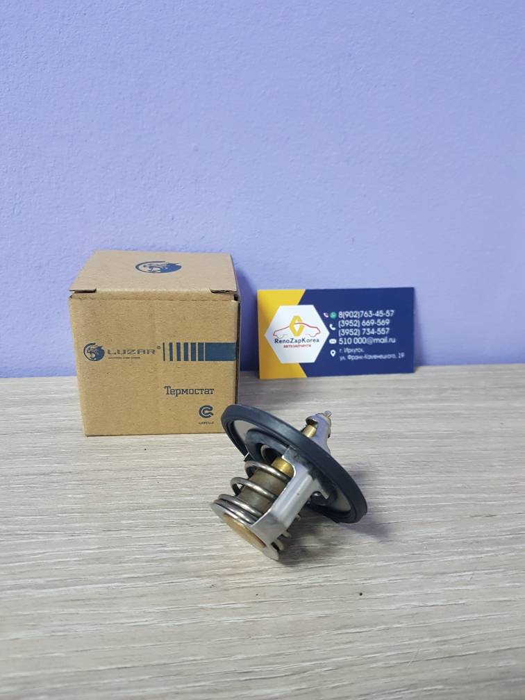 LT0822 LUZAR Термостат (Hyundai/Kia) (Solaris, Creta 1.6 и др) LUZAR LT0822 аналог 255002B000 / 255002B400