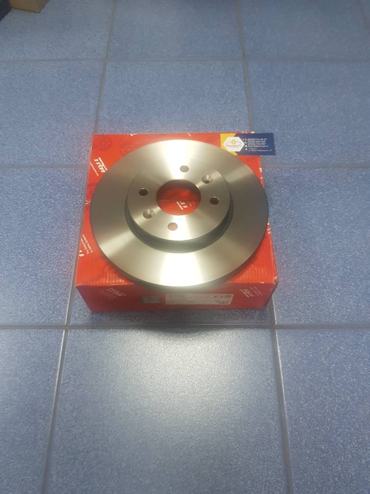 DF6198 TRW Диск тормозной перед (Hyundai/Kia) (256мм) (Solaris и др) TRW  DF6198  ан  517120U000 / 517121R000 / 51712C8000