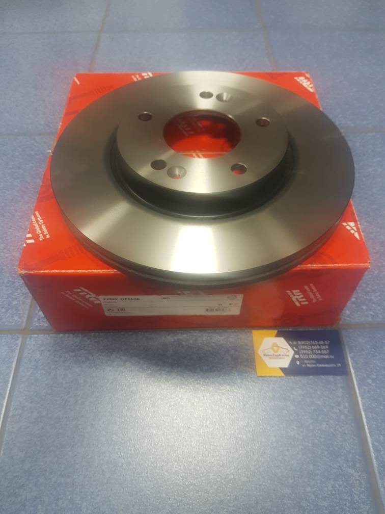 DF8056 TRW Диск тормозной перед (Hyundai/Kia) (280мм) (Creta,Ceed др) TRW DF8056 ан 51712M0000/ 51712A7000/ 517123X000/ 51712A6000