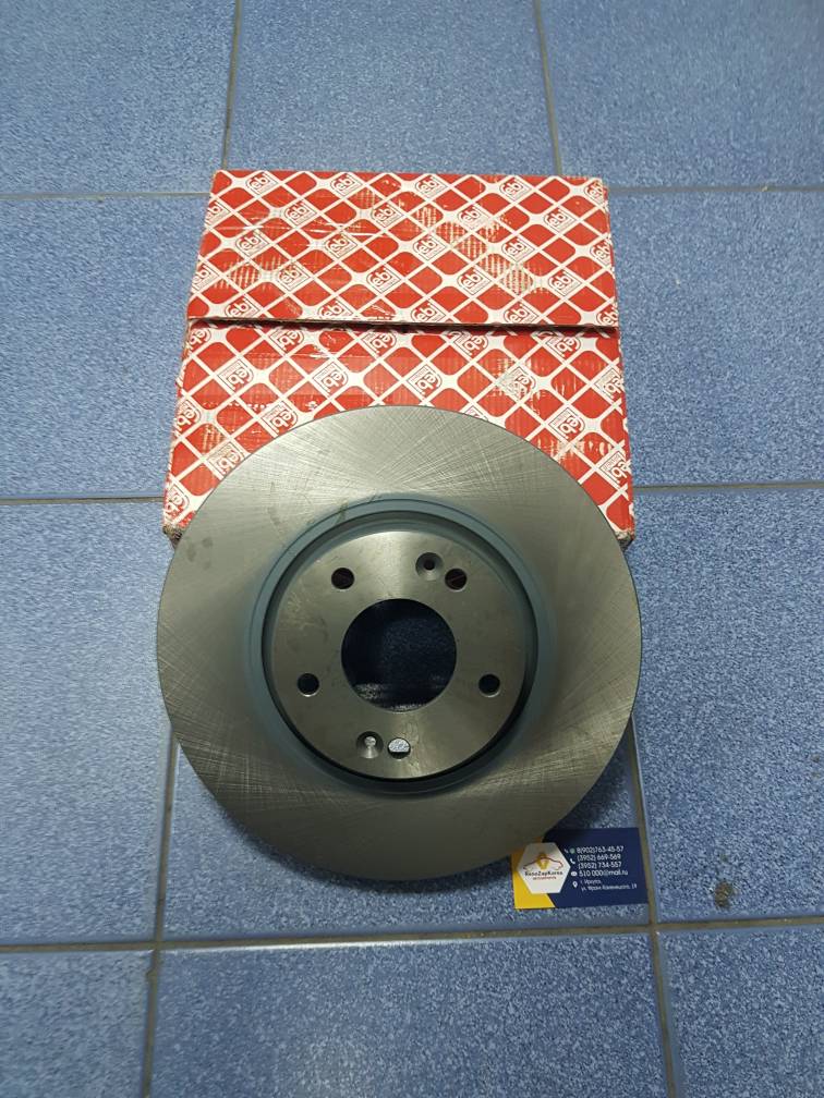 31317 Febi Диск тормозной перед (Hyundai/Kia) (300мм) (ix35,Sport и др) Febi 31317 ан 517122Y000/ 517123K160/ 517120Z000/ 51712M0500/517123K110/51712A6600