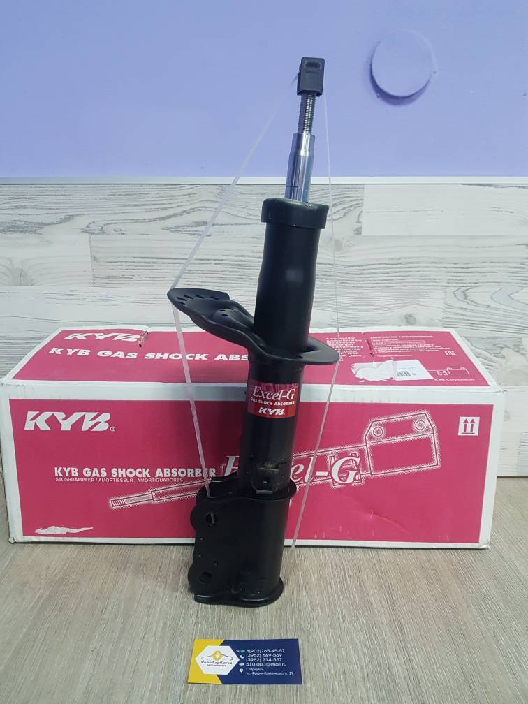 338109 KYB Амортизатор передний (Hyundai/Kia) (Solaris, Rio) Левый KYB 338109  ан 546504L100 / 546501R000 / 546504L000 / 546504L101 / 546504Y101