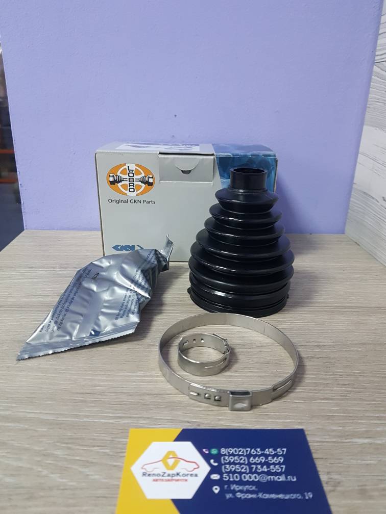 305004 GKN Пыльник ШРУС наружнего (Hyundai/Kia) (Solaris до17, Ceed) пласт GKN 305004 для вал 495261R001/495251R001/495001R000/495011R000/495011R500/495011R100