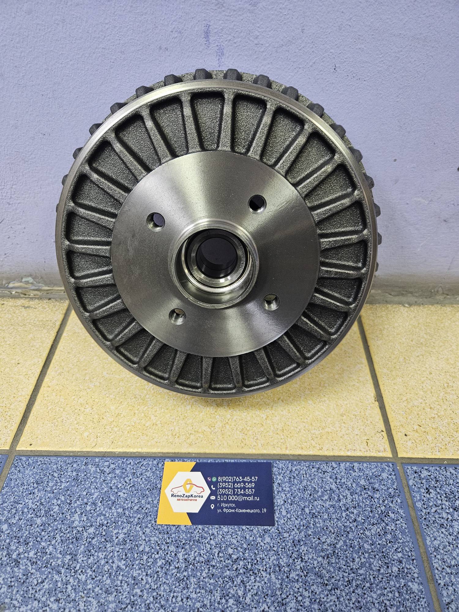 GD61215 G-Brake Барабан тормозной (Reno Largus, Kangoo1, Almera) (228 мм) (с подш и ABS) G-Brake GD61215  432002049R/ 432001316R / 432001501R / 4320000Q1L /4320000Q0K