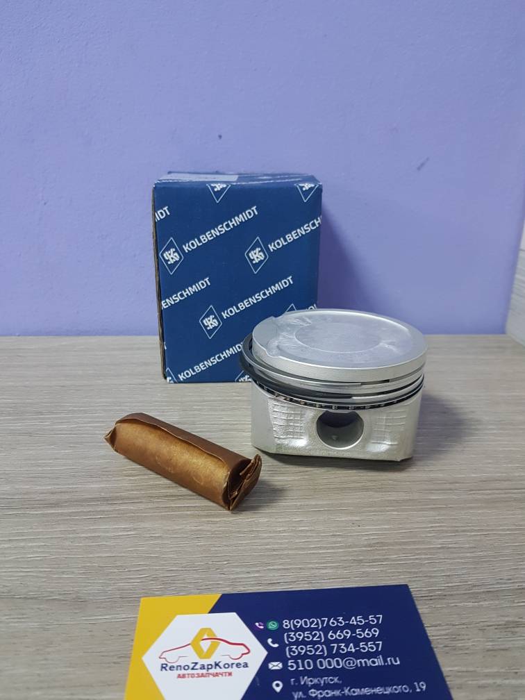 Поршень в сборе (Logan,Largus,Almera,Duster) (дв1.6(16V)) (1ц-р STD) KS 99746600   кольца ан 7701476929/7701476930