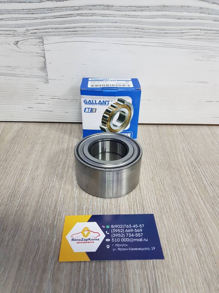 GLBE113 Gallant Подшипник задней ступицы (Reno Duster 4x4) (77*42*39) Gallant GLBE113  ан 402109533R / 4321000Q0E