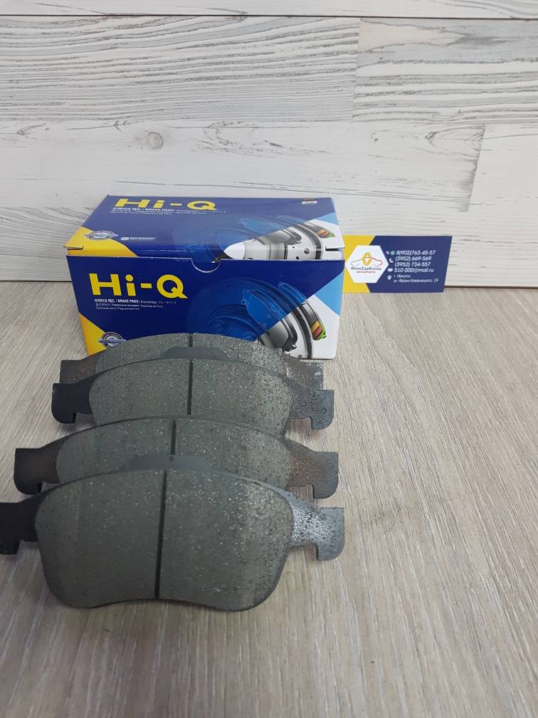 SP1390 Hi-Q Sangsin Колодки тормозные передние (Reno Duster 4x4(смVIN),Fluence,Megane3, Kaptur(2л)) Hi-Q Sangsin SP1390 ан 410600379R/ 410605961R/ 410A12582R/4106000Q1L