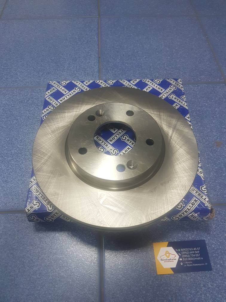 60201777SX Stellox Диск тормозной перед (Hyundai/Kia) (280мм) (Creta,Ceed др) Stellox 60201777SX ан 51712M0000/ 51712A7000/ 517123X000/ 51712A6000