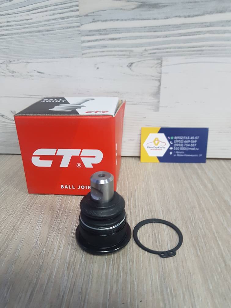 CB0466 CTR Шаровая опора (Renault Logan c 13г, Largus, Logan с14г,Almera) проточка боковая CTR CB0466 ан 401602523R/401601315R     для 545019811R / 545001064R