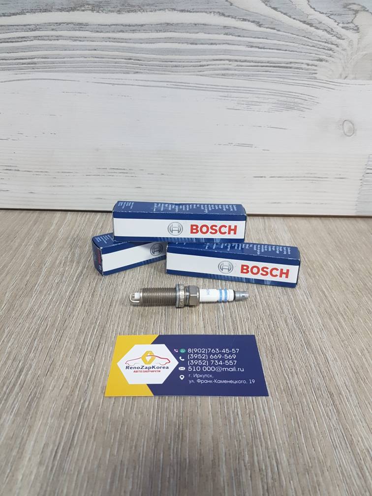 0242129510 Bosch Свеча зажигания  (Reno Duster (1.6 H4M Нисс), Kaptur(1.6), Флюенс (Нисс) Bosch 0242129510 ан 224019372R / 224011561R