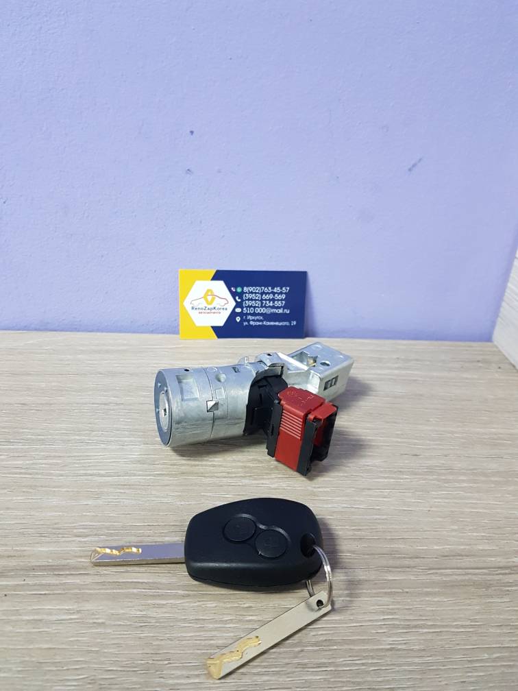 ESTRE000 NTY Замки комплект (Logan с 14г, Fluence, Megan3) (замок зажигания) NTY  ESTRE000 аналог 487004438R / 7701208408