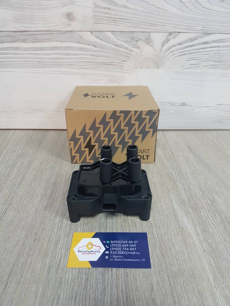SC1079 СтартВольт Катушка зажигания (Ford Focus2 (до10г), Fusion,Mondeo IV др) все 1.4и1.6  СтартВольт SC1079  ан  1459278