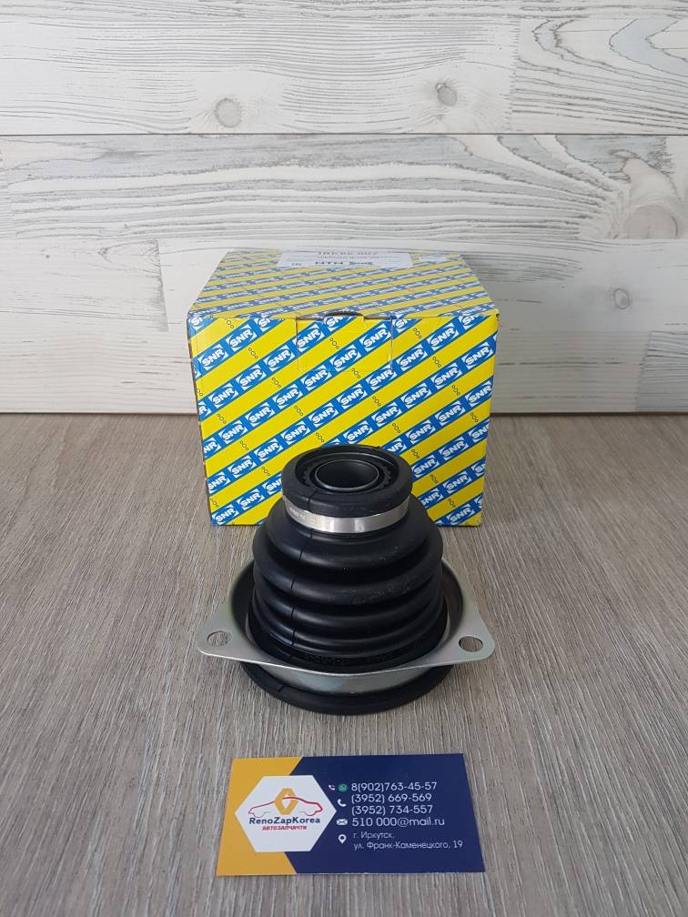 IBK55007 SNR Пыльник ШРУС внутр (Рено Logan,Sandero,Logan14г,Almera) левый (с подшип) SNR  IBK55007 ан 392414459R / 7701473830