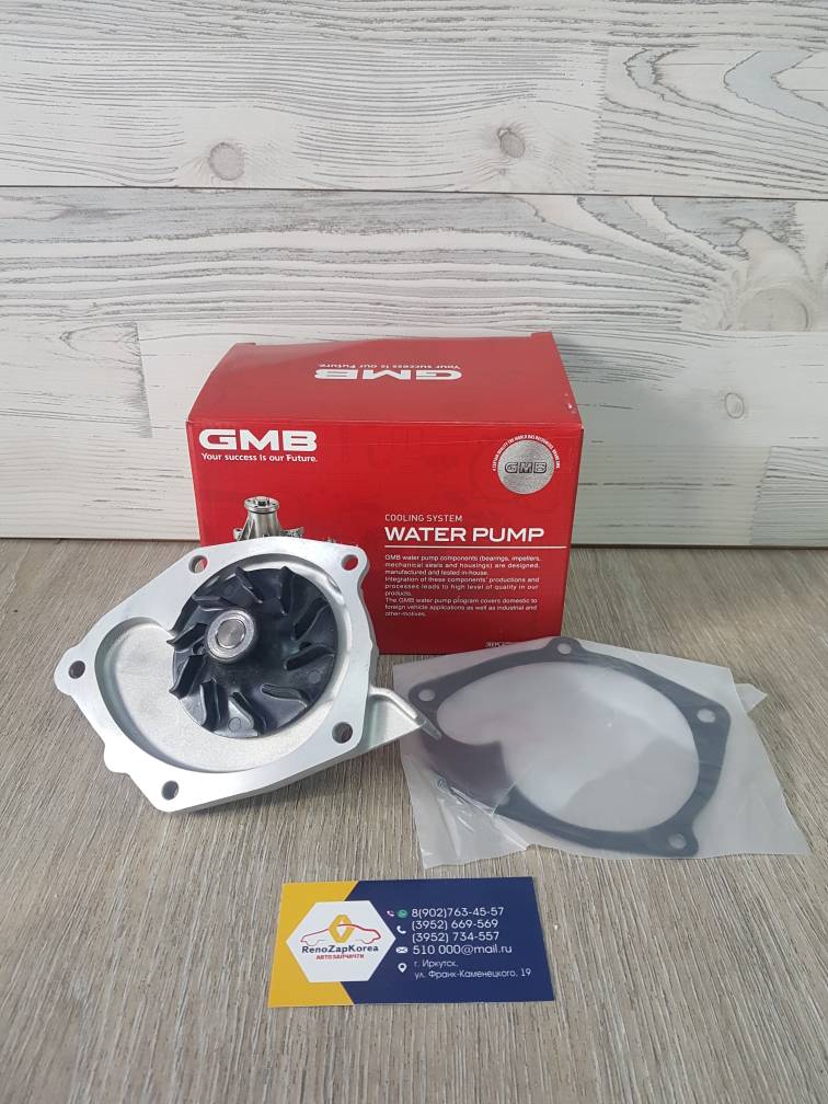 Водяной насос (помпа) (Reno Duster 2л, Megane 2 и др дв F4R) GMB GWR13A ан 7701479043